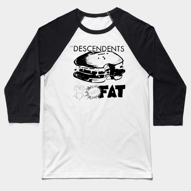 Descendents - Fat Baseball T-Shirt by arkobasaka